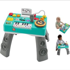 Fisher-Price Baby & Toddler Toy Laugh & Learn DJ Table Educational Musical